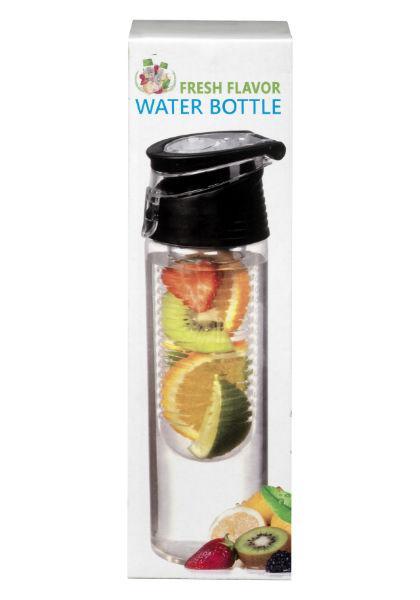Fresh Flavor Water bottle zwart