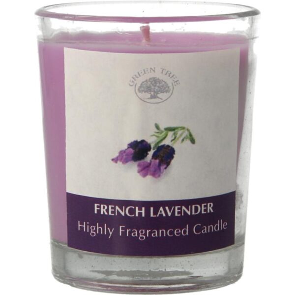 Green Tree Geurkaars french lavender