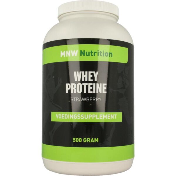 Mijnnatuurwinkel Whey proteine aardbei