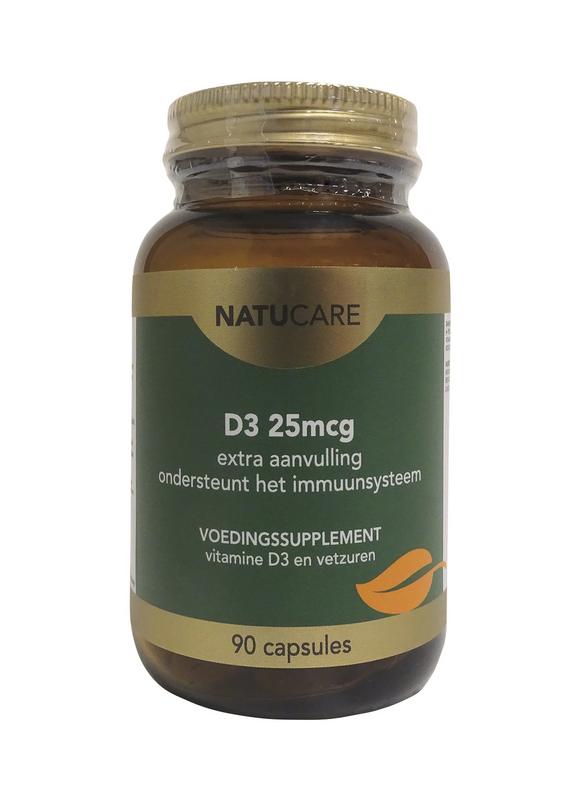 Natucare D3 25mcg