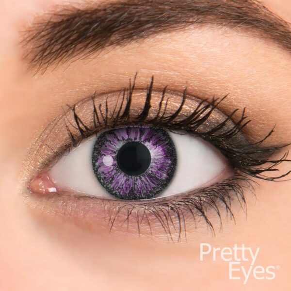 Pretty Eyes 1-Maand kleurlens 2P violet