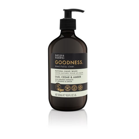 Baylis & Harding Hand wash goodness oud, cedar & amber