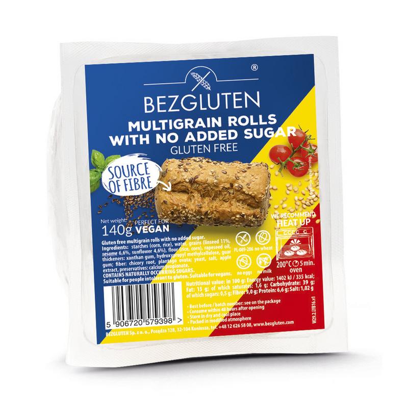 Bezgluten Mini baquettes meergranen
