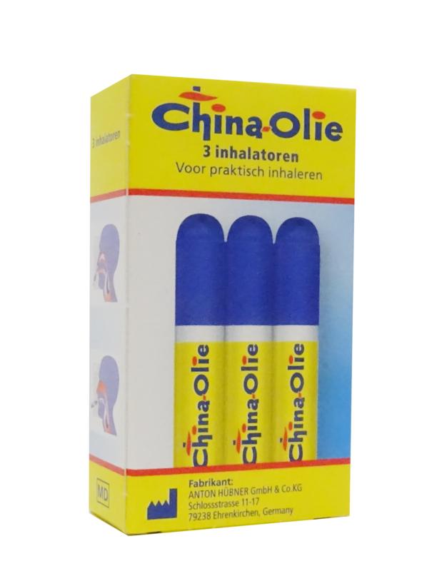 Bio Diat China olie 3 Inhalatoren