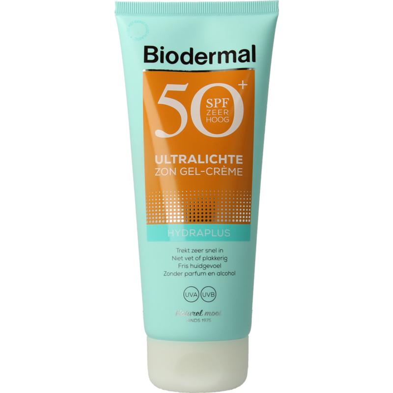 Biodermal Gelcreme ultralicht SPF50+