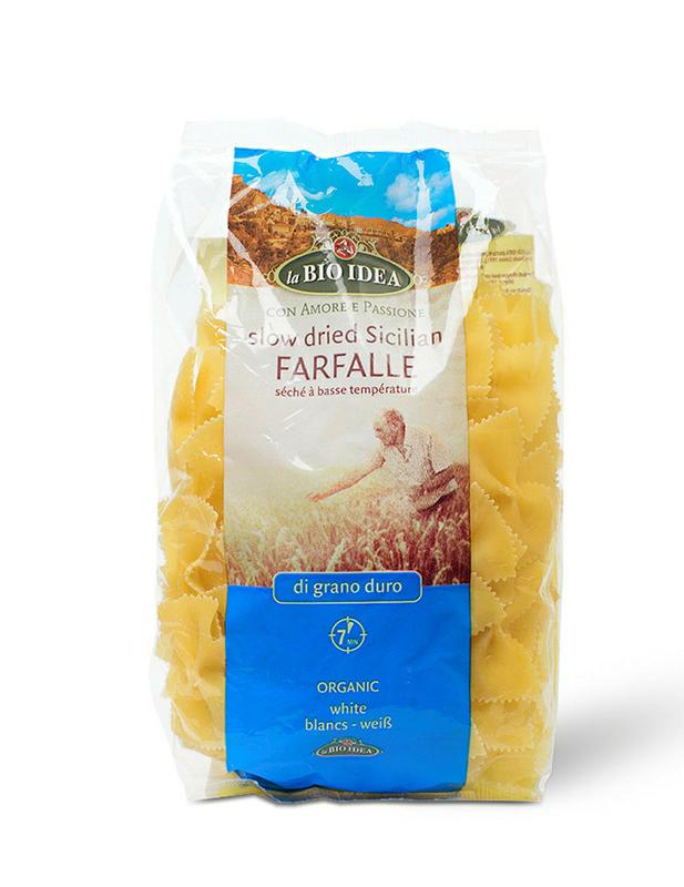 Bioidea Farfalle vlindertjes wit bio