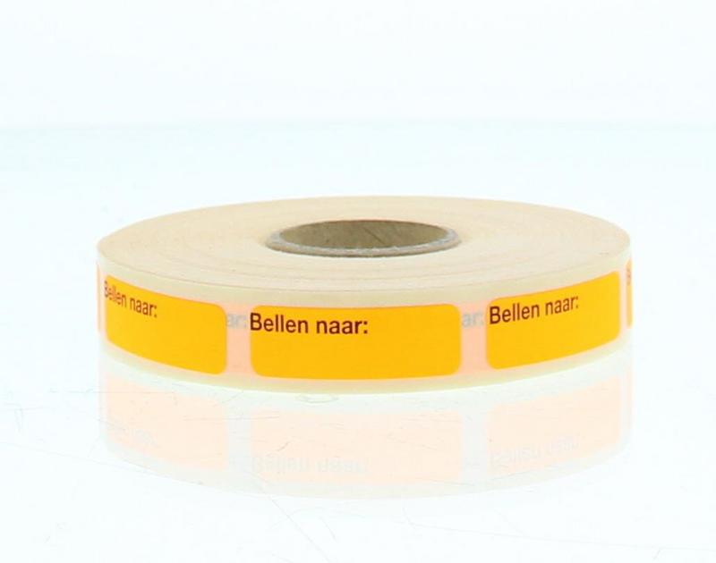 Blockland Strooketiket bellen naar 30x10mm