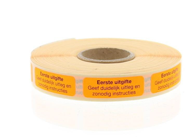 Blockland Strooketiket eerste uitgifte 30 x 10mm