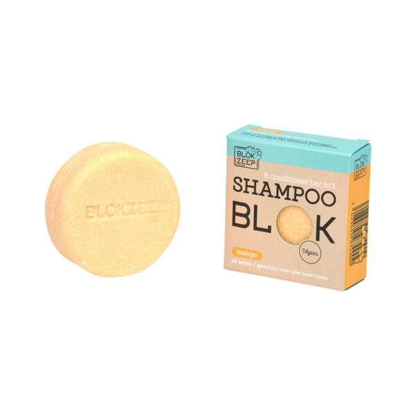 Blokzeep Shampoo & conditioner bar mango