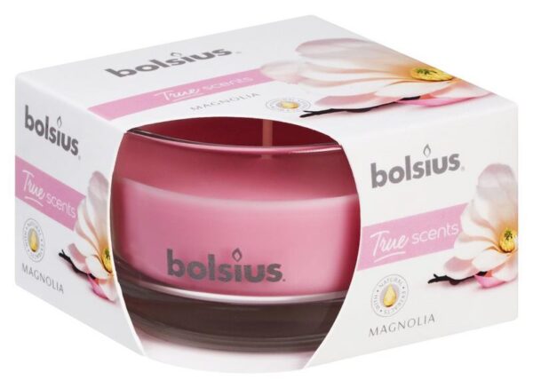 Bolsius True Scents geurglas 50/80 magnolia