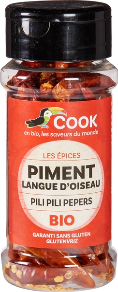 Cook Pili pili peppers bio