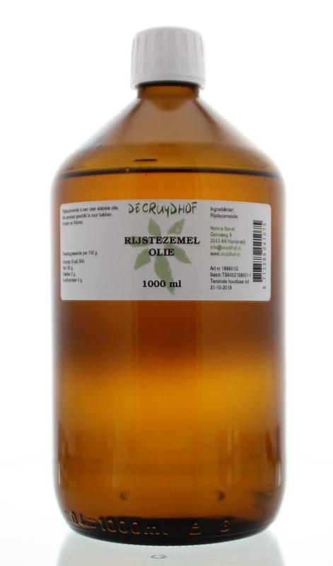 Cruydhof Rijstezemelolie
