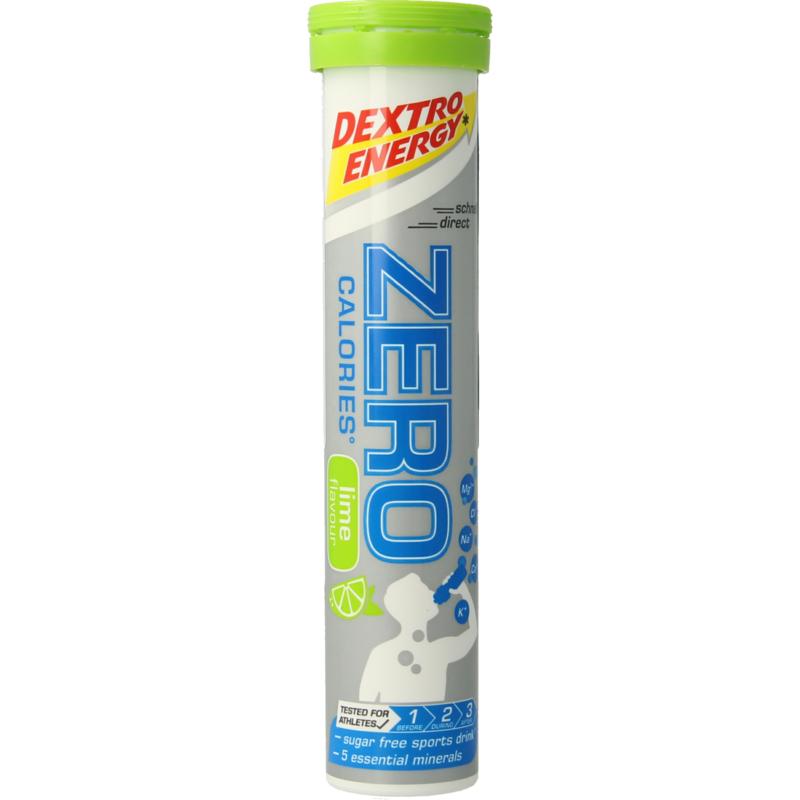 Dextro Sport zero calorie limoen