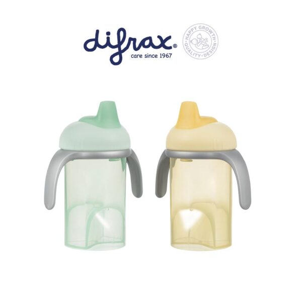 Difrax Anti lekbeker met zachte tuit assorti