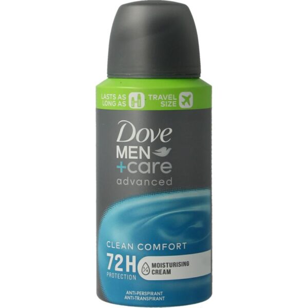 Dove Deodorant spray men+ care clean comfort