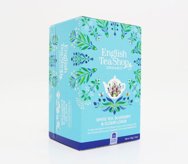 English Tea Shop White tea blueberry & elderflower bio