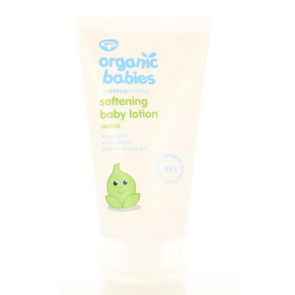 Green People Organic babies baby lotion droge huid