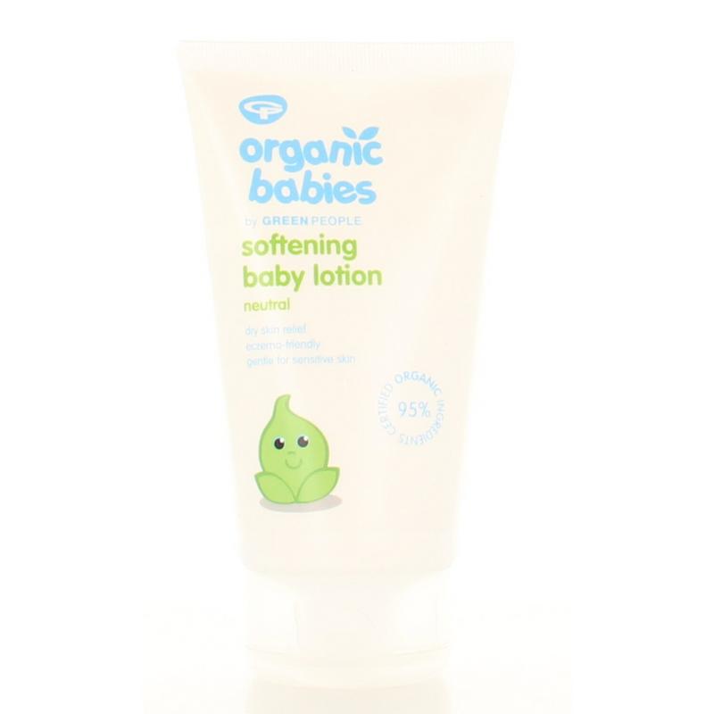 Green People Organic babies baby lotion droge huid