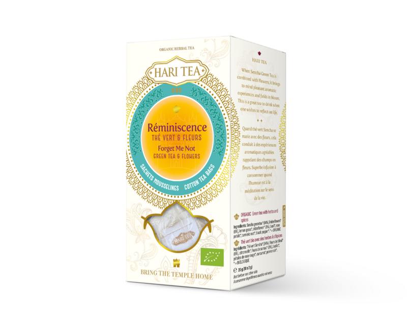 Hari Tea Green tea & flowers forget me not bio