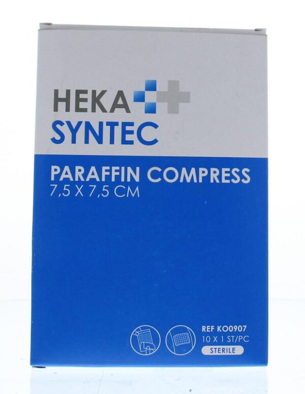 Heka Synthetisch zalfgaas 7.5 x 7.5cm