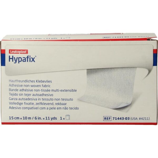 Hypafix Kleefvlies hypoallergeen 10m x 15cm