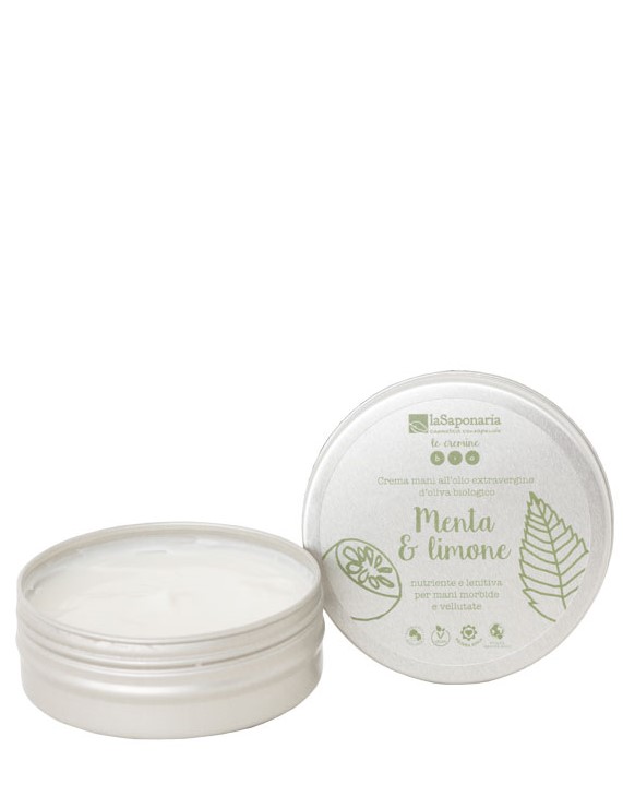 La Saponaria Handcreme mint & citroen