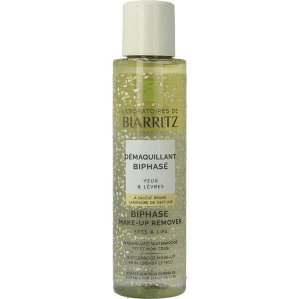 Laboratoires de Biarritz Biphase make-up remover eyes & lips