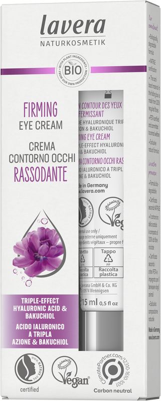 Lavera Firming eye cream bio