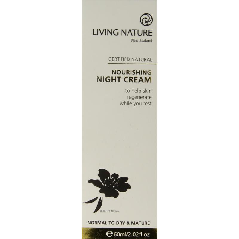 Living Nature Nachtcreme voedend