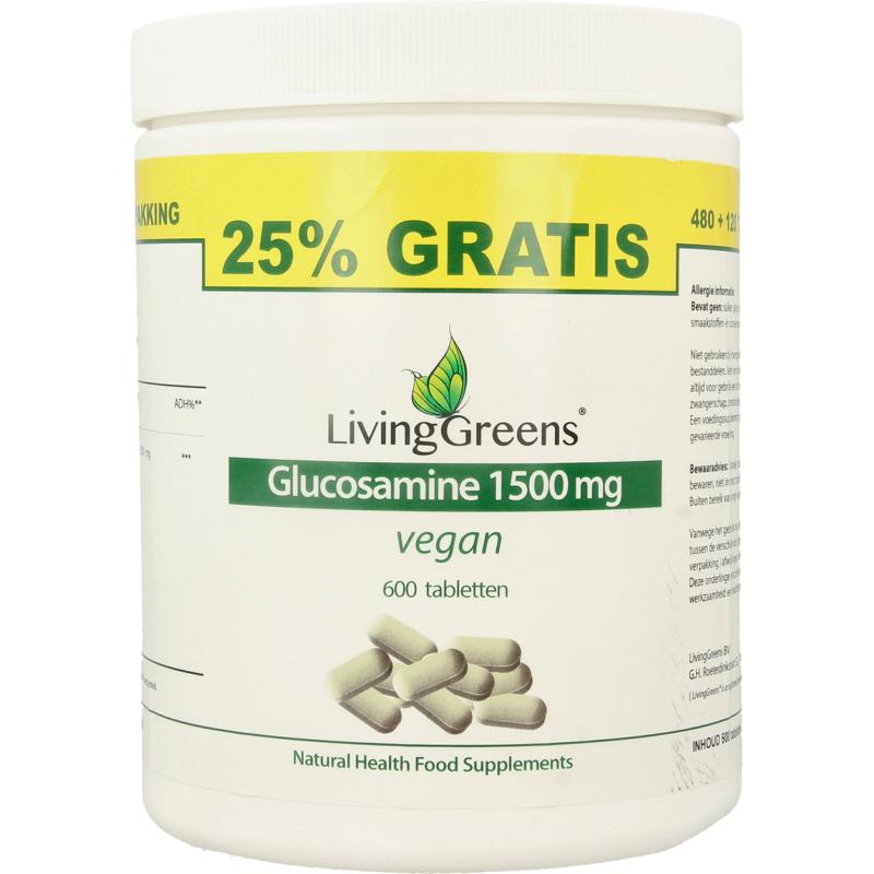 Livinggreens Glucosamine vegan voordeelverpakking