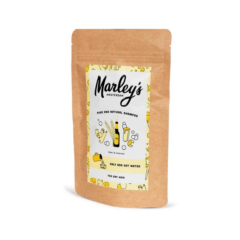 Marley's Ams Shampoovlokken droog haar -bier & wierook