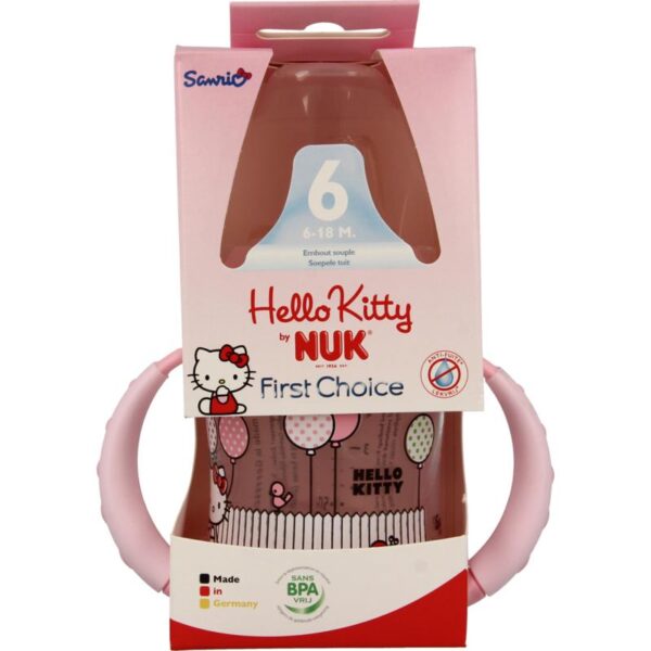NUK Trainingsfles FC hello kitty