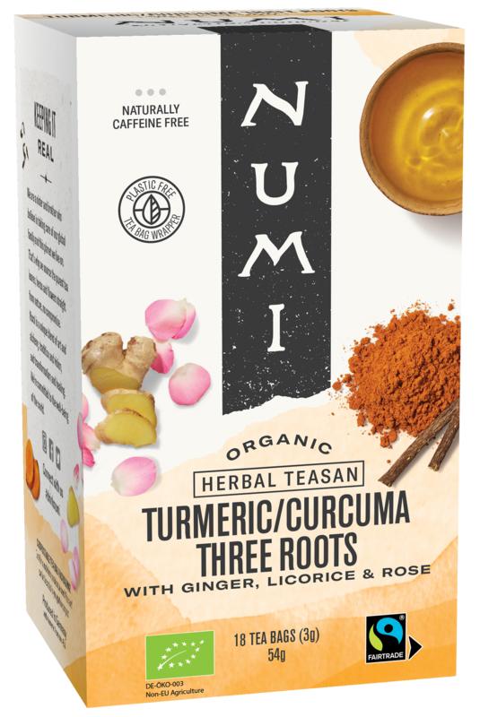 Numi Three roots bio