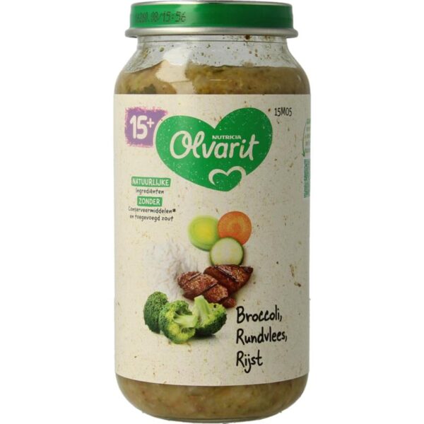 Olvarit Broccoli rundvlees rijst 15M05
