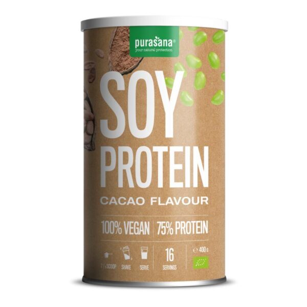 Purasana Proteine soja cacao vegan bio