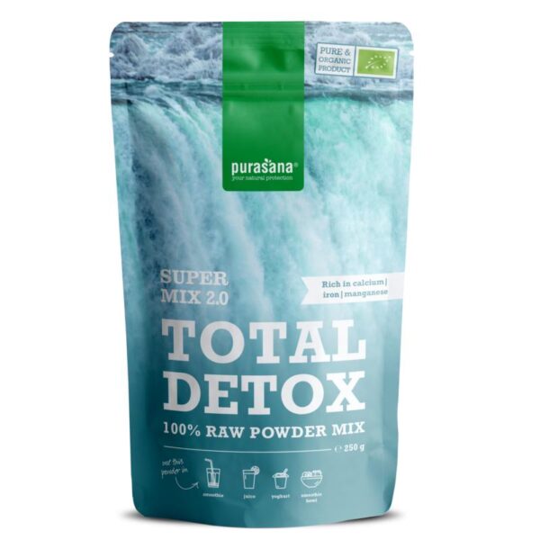Purasana Totaal detox mix 2.0 vegan bio