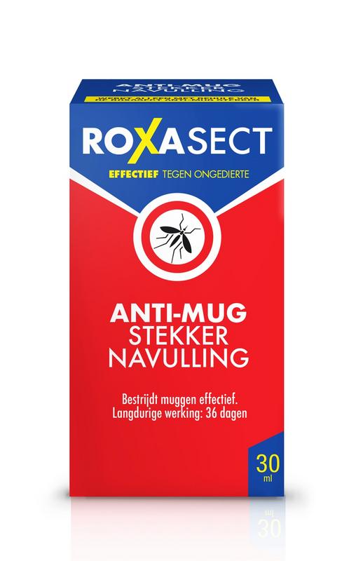 Roxasect Stekker tegen muggen navul