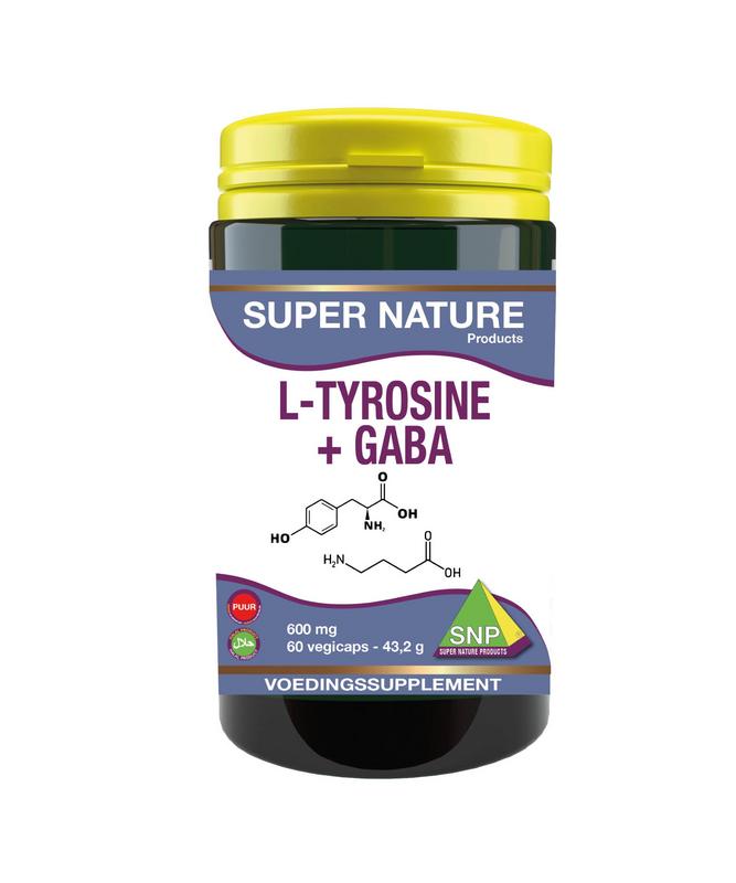 SNP L-Tyrosine + GABA 600mg puur
