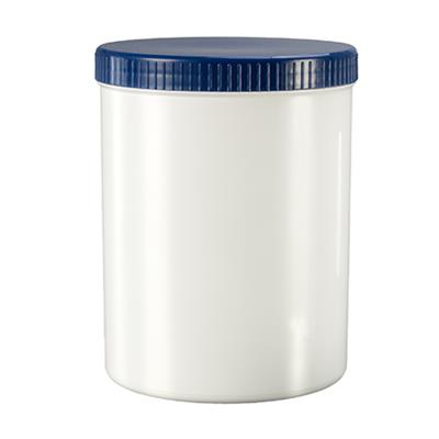 Spruyt Hillen Zalfflacon wit/blauw met dop 1250ml