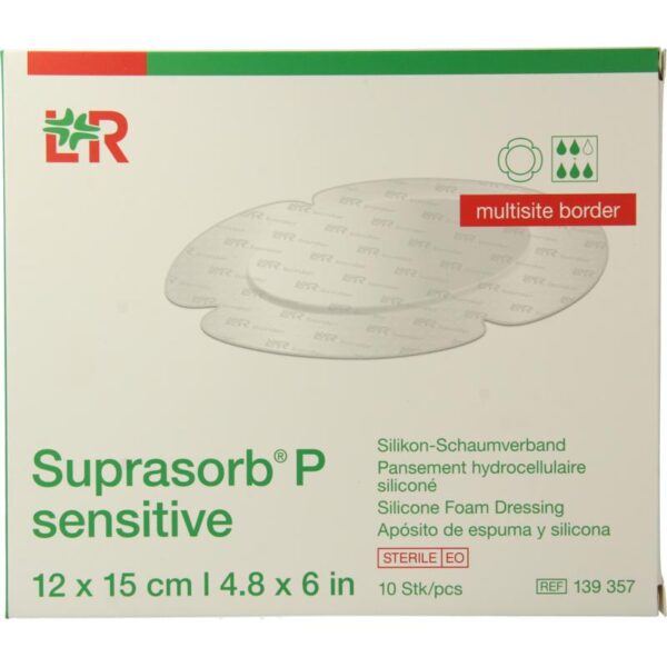 Suprasorb P sensitive multisite 12 x 15