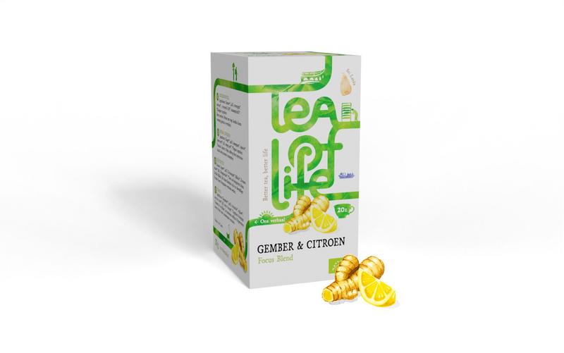 Tea Of Life Focus blend gember & citroen bio
