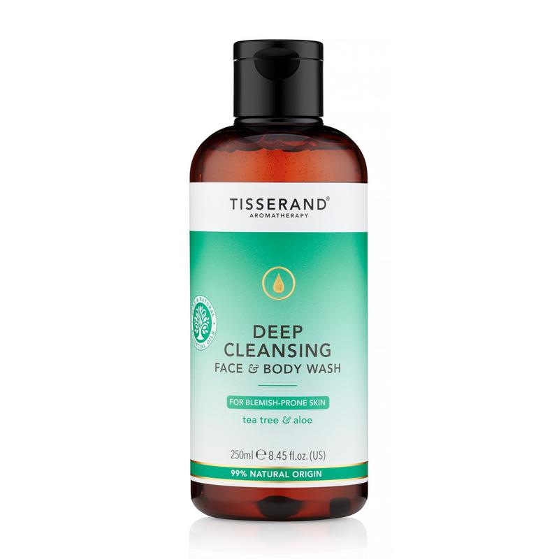 Tisserand Face & body wash tea tree & aloe deep cleansing