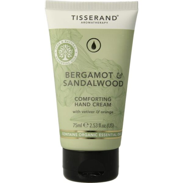 Tisserand Handcreme bergamot & sandelhout