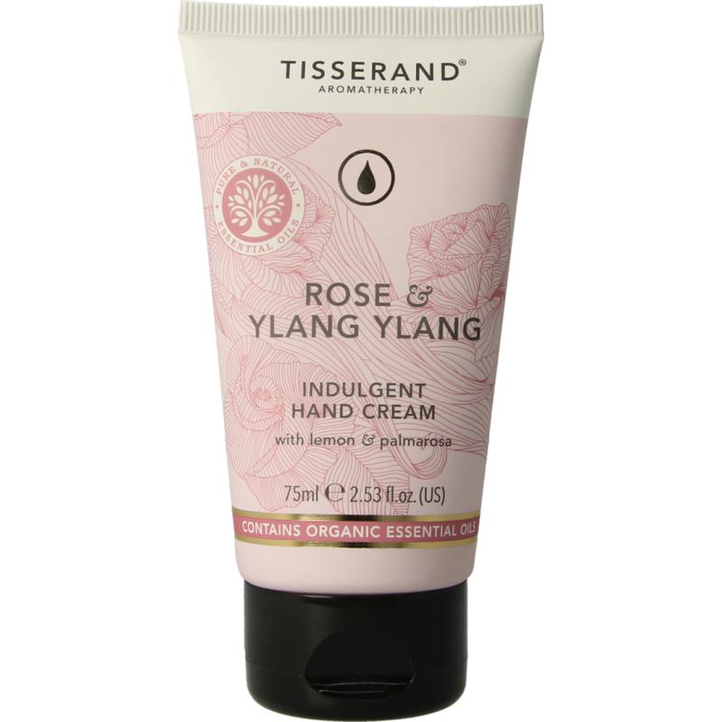 Tisserand Handcreme roos & ylang ylang