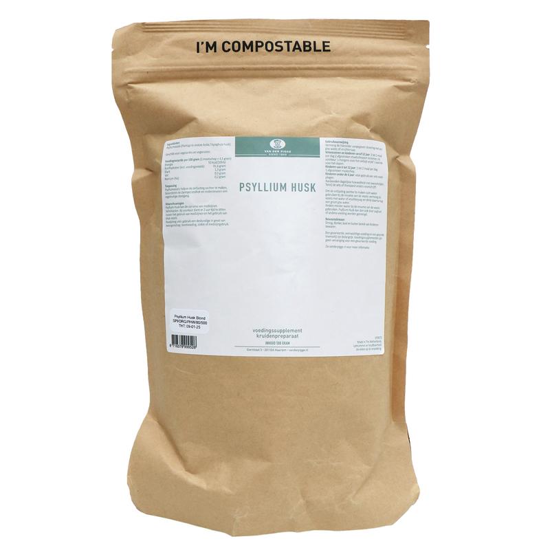 Van der Pigge Psyllium husk afbreekbare navulzak