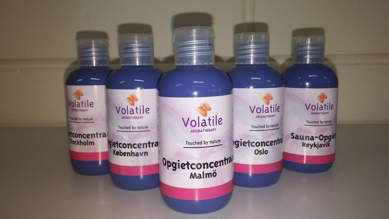Volatile Stockholm sauna opgietconcentraat