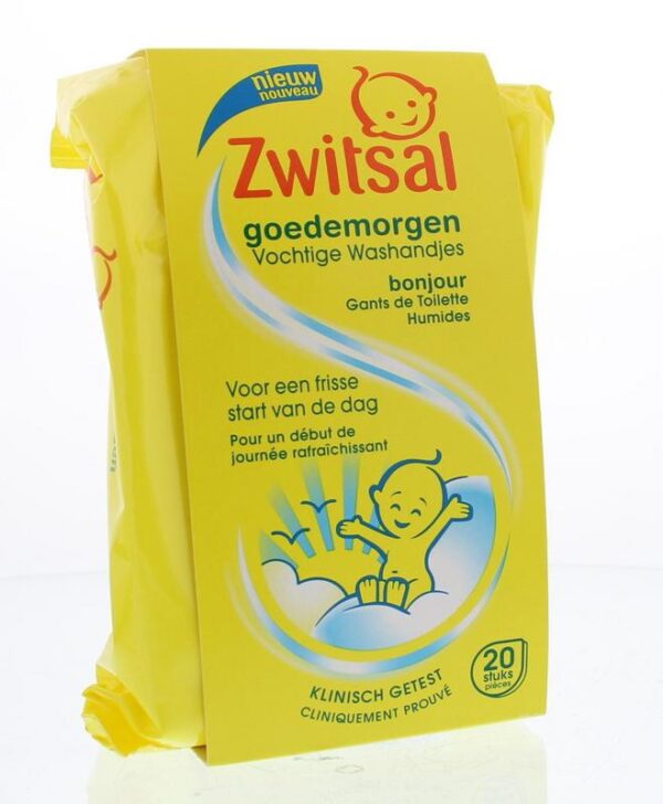 Zwitsal Goedemorgen vochtige washandjes