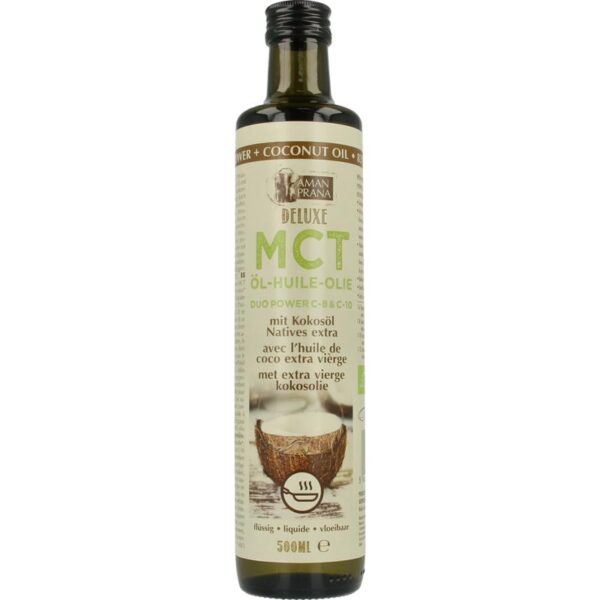 Amanprana MCT olie de luxe met kokosolie bio