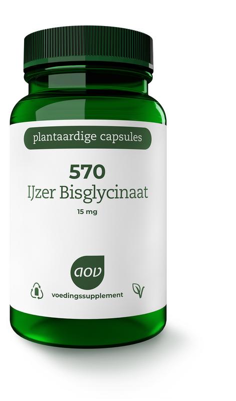 AOV 570 IJzer bisglycinaat 15mg