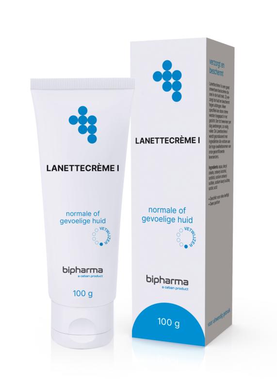 Bipharma Lanettecreme I tube in vouwdoos